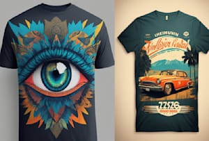 vintage tshirt design